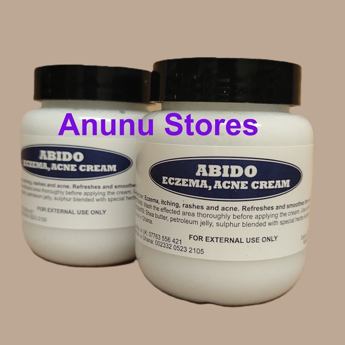 Abido Eczema, Acne Cream - 2 Jars